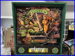 1991 Teenage Mutant Ninja Turtles Pinball Machine Leds The Original