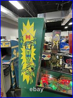 1991 Teenage Mutant Ninja Turtles Pinball Machine Leds The Original