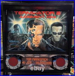 1991 Terminator 2 Judgement Day Pinball Machine Leds Professional Techs Arnold 1991 Terminator 2 Judgement Day Pinball Machine Leds Professional Techs Arnold