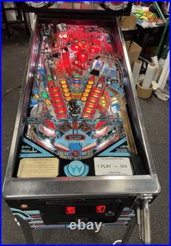 1991 Terminator 2 Judgement Day Pinball Machine Leds Professional Techs Arnold 1991 Terminator 2 Judgement Day Pinball Machine Leds Professional Techs Arnold