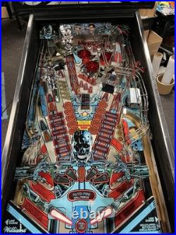 1991 Terminator 2 Judgement Day Pinball Machine Leds Professional Techs Arnold 1991 Terminator 2 Judgement Day Pinball Machine Leds Professional Techs Arnold