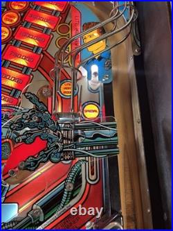 1991 Terminator 2 Judgement Day Pinball Machine Leds Professional Techs Arnold 1991 Terminator 2 Judgement Day Pinball Machine Leds Professional Techs Arnold