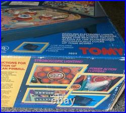 1991 Tomy Electronic American Pinball Arcade Machine VTG Tabletop READ DESC