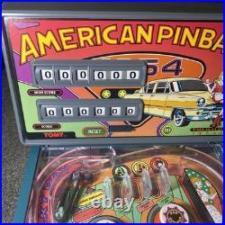 1991 Tomy Electronic American Pinball Arcade Machine VTG Tabletop READ DESC