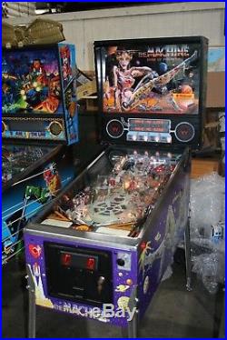 1991 William The Machine Bride of Pinbot Pinball Arcade Machine WORKING