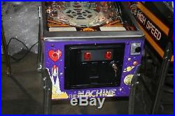 1991 William The Machine Bride of Pinbot Pinball Arcade Machine WORKING