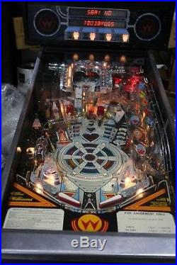 1991 William The Machine Bride of Pinbot Pinball Arcade Machine WORKING