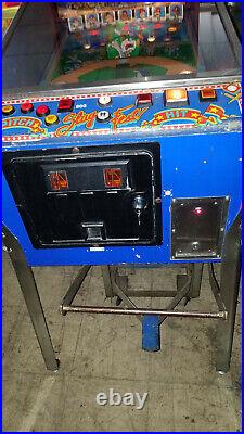 1991 Williams Slugfest Baseball Pinball Machine