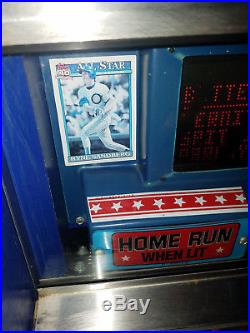 1991 Williams Slugfest Pinball Machine Last of the Baseball Pitch and Bat