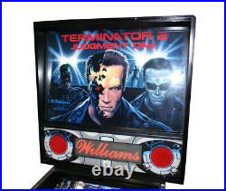 1991 Williams Terminator 2 Judgement Day pinball machine -LEDs throughout