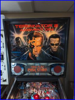 1991 Williams Terminator 2 Pinball Machine Will ship to you at my cost