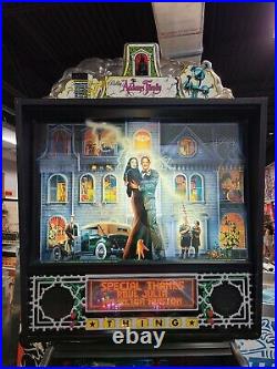 1992 Addams Family Pinball Machine Leds Super Nice Playfield