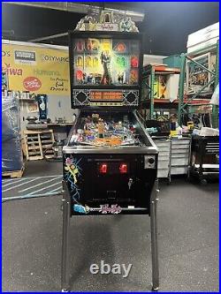 1992 Addams Family Pinball Machine Pat Lawlor Prof Techs Plays Great Leds