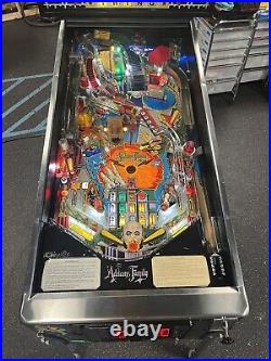 1992 Addams Family Pinball Machine Pat Lawlor Prof Techs Plays Great Leds