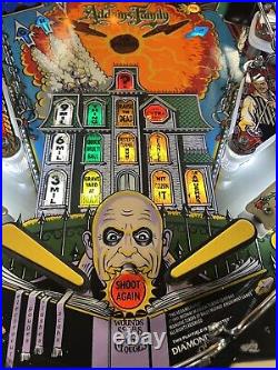 1992 Addams Family Pinball Machine Pat Lawlor Prof Techs Plays Great Leds