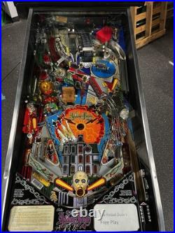 1992 Addams Family Pinball Machine Pat Lawlor Prof Techs Plays Great Leds 1992 Addams Family Pinball Machine Pat Lawlor Prof Techs Plays Great Leds