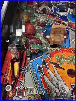 1992 Addams Family Pinball Machine Pat Lawlor Prof Techs Plays Great Leds