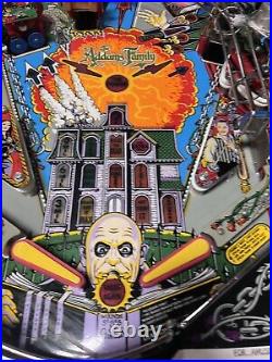 1992 Addams Family Pinball Machine Pat Lawlor Prof Techs Plays Great Leds