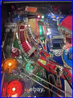 1992 Addams Family Pinball Machine Pat Lawlor Prof Techs Plays Great Leds