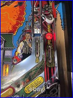 1992 Addams Family Pinball Machine Pat Lawlor Prof Techs Plays Great Leds