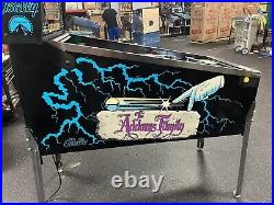 1992 Addams Family Pinball Machine Pat Lawlor Prof Techs Plays Great Leds