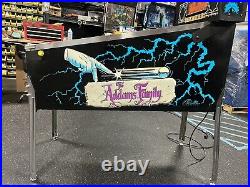 1992 Addams Family Pinball Machine Pat Lawlor Prof Techs Plays Great Leds