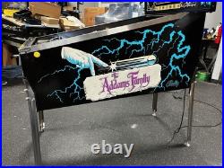 1992 Addams Family Pinball Machine Pat Lawlor Prof Techs Plays Great Leds 1992 Addams Family Pinball Machine Pat Lawlor Prof Techs Plays Great Leds