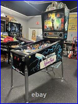 1992 Addams Family Pinball Machine Pat Lawlor Prof Techs Plays Great Leds