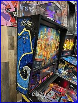 1992 Bally Doctor Dr Who Pinball Machine Leds Plays Great
