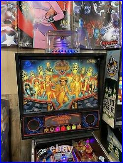 1992 Bally Doctor Dr Who Pinball Machine Leds Plays Great