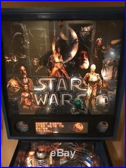 1992 Data East Star Wars pinball machine, great condition, ready to play
