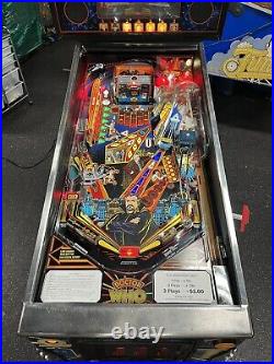 1992 Doctor Who Dr Pinball Machine Leds Professional Techs Plays Great