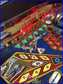 1992 Doctor Who Dr Pinball Machine Leds Professional Techs Plays Great