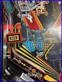 1992 Doctor Who Dr Pinball Machine Leds Professional Techs Plays Great