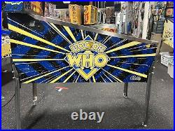 1992 Doctor Who Dr Pinball Machine Leds Professional Techs Plays Great