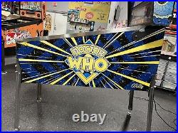 1992 Doctor Who Dr Pinball Machine Leds Professional Techs Plays Great