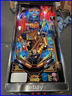 1992 Doctor Who Pinball Machine Professional Techs Plays Great Leds