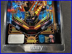 1992 Doctor Who Pinball Machine Professional Techs Plays Great Leds