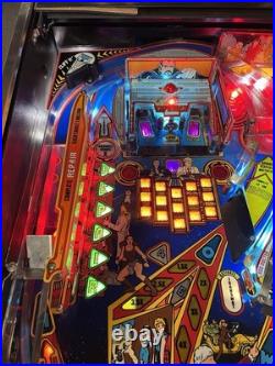 1992 Doctor Who Pinball Machine Professional Techs Plays Great Leds