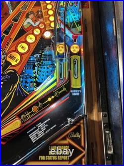 1992 Doctor Who Pinball Machine Professional Techs Plays Great Leds