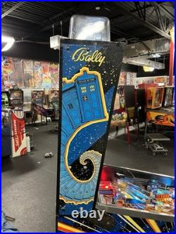1992 Doctor Who Pinball Machine Professional Techs Plays Great Leds