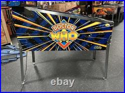 1992 Doctor Who Pinball Machine Professional Techs Plays Great Leds