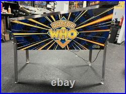 1992 Doctor Who Pinball Machine Professional Techs Plays Great Leds