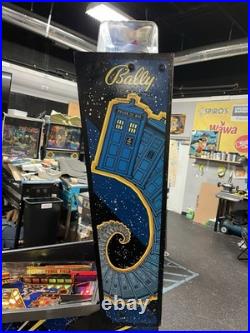 1992 Doctor Who Pinball Machine Professional Techs Plays Great Leds