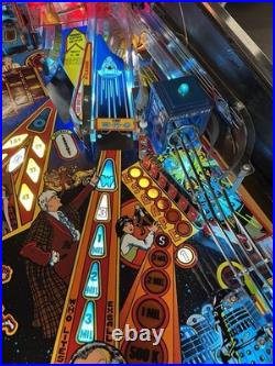 1992 Doctor Who Pinball Machine Professional Techs Plays Great Leds