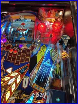 1992 Doctor Who Pinball Machine Professional Techs Plays Great Leds