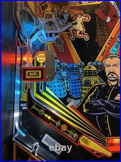 1992 Doctor Who Pinball Machine Professional Techs Plays Great Leds