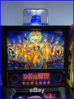 1992 Doctor Who Pinball Machine With Leds Plays Great