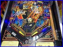 1992 Doctor Who Pinball Machine With Leds Plays Great