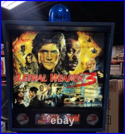 1992 Lethal Weapon 3 Pinball Machine Leds Plays Pesce Glover Gibson